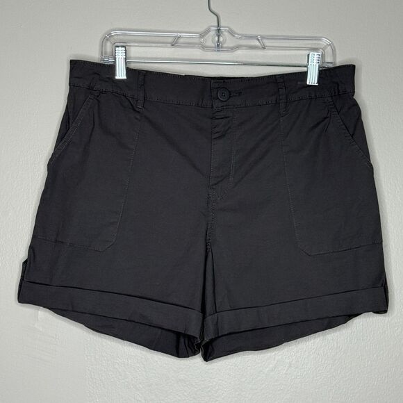 Social Standard Sanctuary Womens Utility Shorts XL Washed Black Stretch Outdoors - Picture 1 of 10